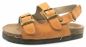 Sandalia Birk con 2 hebillas 