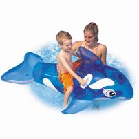 Ballena Orca Delfin Inflable Transparente 