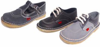 Guillermina de Cuero con Hebilla Tipo Kickers