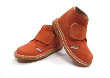 Bota Velcro Botita Gamuza Fray Mocho 