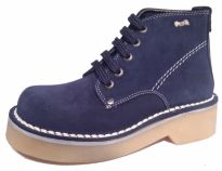 Bota Borcego Gamuza Cordon