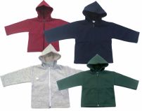 Campera Friza Frisa Con Capucha 