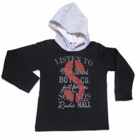 Buzo Con Frizado  Estampado S Con Puño y Capucha