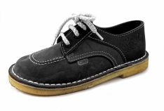 Zapato Con Cordon de Cuero Tipo Kickers