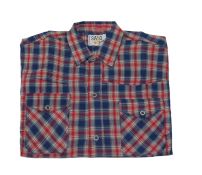 Camisa Manga Larga Estampada Escocesa