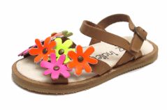 Sandalia Con Aplique de Flores