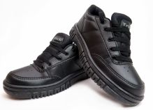 Zapatilla Colegial de Cuerina Con Cordon 
