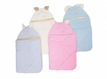 Portaenfant Polar Con Orejas y Cara de Caballo Bordada