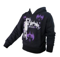 Buzo Frizado Estampado "Sweety" Con Capucha 