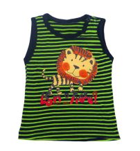Remera Musculosa Estampado Leon 