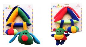 Triangulo Colgante 3 piezas de plush Vaca