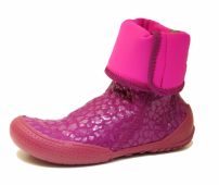 Bota Lycra Neoprene Aplique Simil Reptil