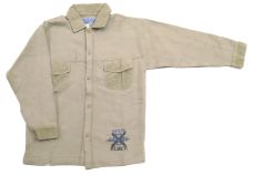 Camisaco Frizado con Cuello de Corderoy