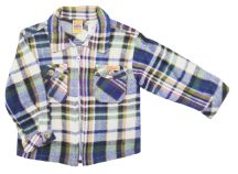 Camisaco Estampado Escoces con Cierre
