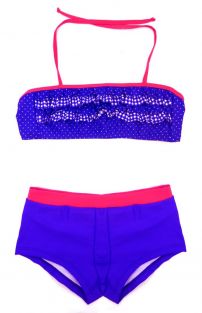 Malla Nena Bikini - conjunto culotte y corpiño