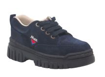 Zapatilla de Gamuza Pesada con Cordon