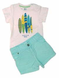 Conjunto Remera y Bermuda Varón 