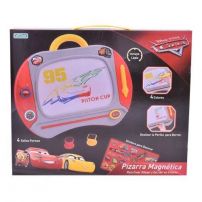 Pizarra Magica Magnetica - Cars - 4 Colores y Sellos - 32cm x 24cm