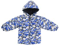 Campera de abrigo camuflada con polar interior