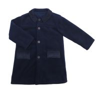 Sacón Polar  -  Cuello y Bolsillos Corderoy 