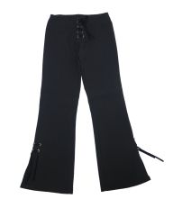 Pantalon de Vestir Nena.  Tropical con Lazos en gamiza