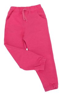 Pantalon De Algodon Rustico Con Puño Nena 