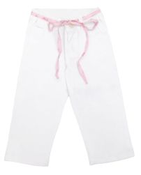 Pescadora de Gabardina con Cinturon de Tela Floreado