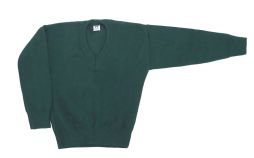 Pullover Sweater Colegial Escote V 