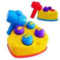 Banco De Descarga Con Martillo Queso - Rata Tuff - Mesita Para Martillar