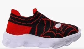 Zapatillas Spiderman Hombre Araña Tejida Con Luz Led 