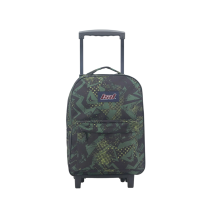 Mochila Con Carro Estampada Con Bolsillo Frontal