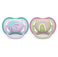 Chupete Ultra Air Silicona 0-6 Meses BPA FREE x2