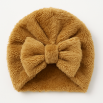 Gorro Turbante Con Moño Piel