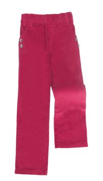 Pantalon Corderoy con botones a los lados y Elastizado