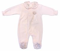 Enterito Plush Cuello Floreado